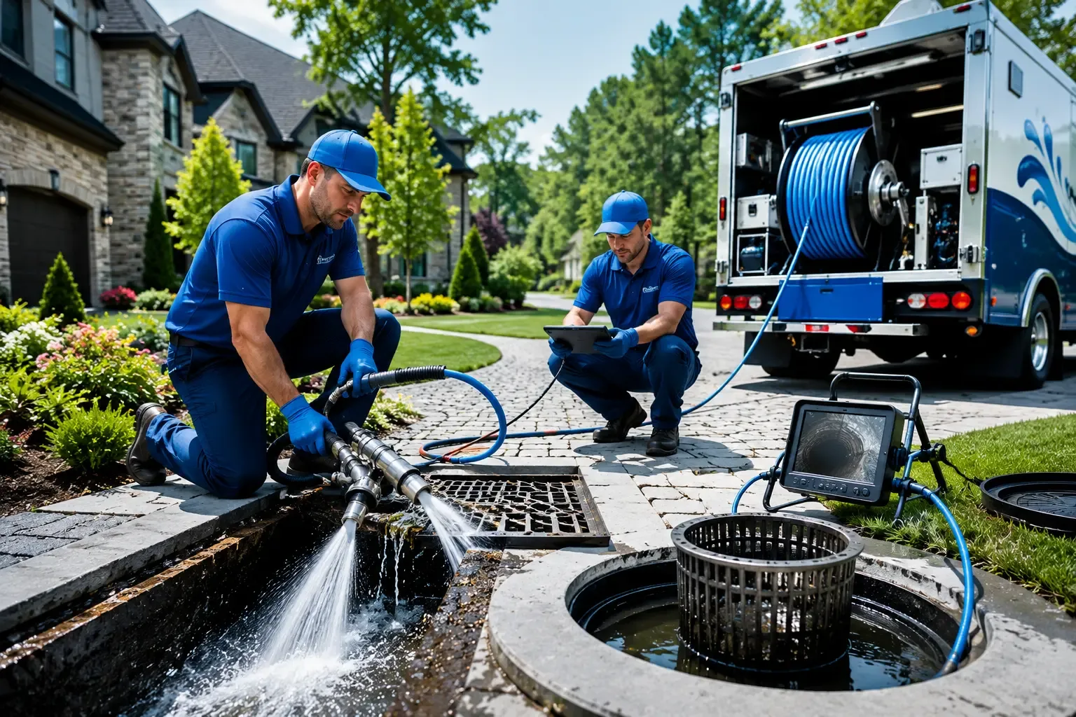 Local outdoor drain cleaning professionals in Green Camp, OH